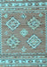 Persian Light Blue Traditional Rug, tr1461lblu