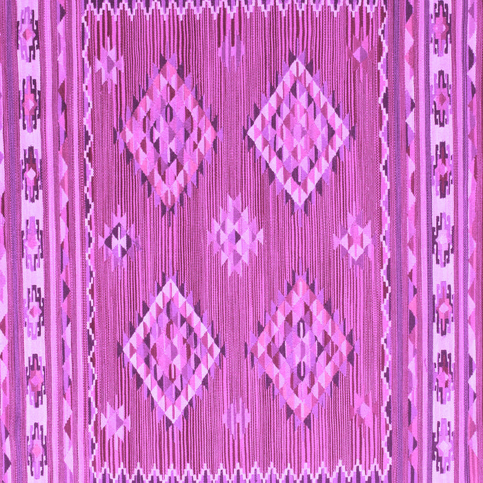 Square Machine Washable Persian Purple Traditional Area Rugs, wshtr1461pur