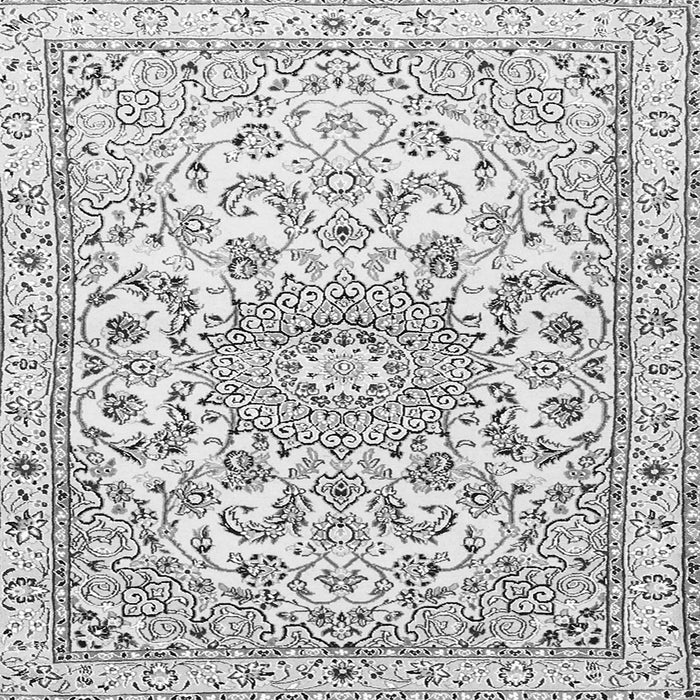 Serging Thickness of Persian Gray Traditional Rug, tr1462gry