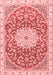 Medallion Red Traditional Area Rugs