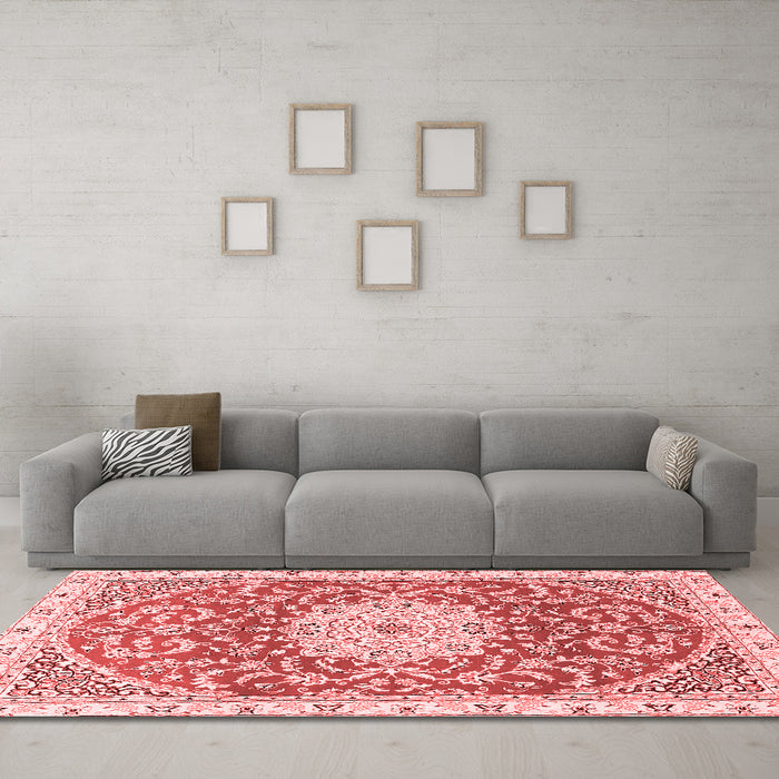 Traditional Red Washable Rugs