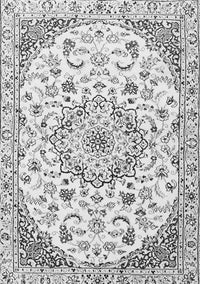 Medallion Gray Traditional Rug, tr1466gry