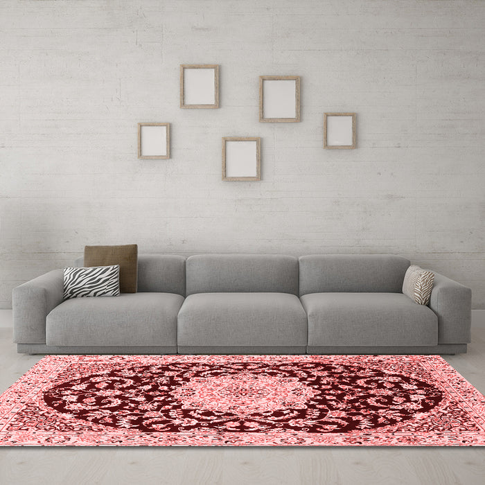 Traditional Red Washable Rugs