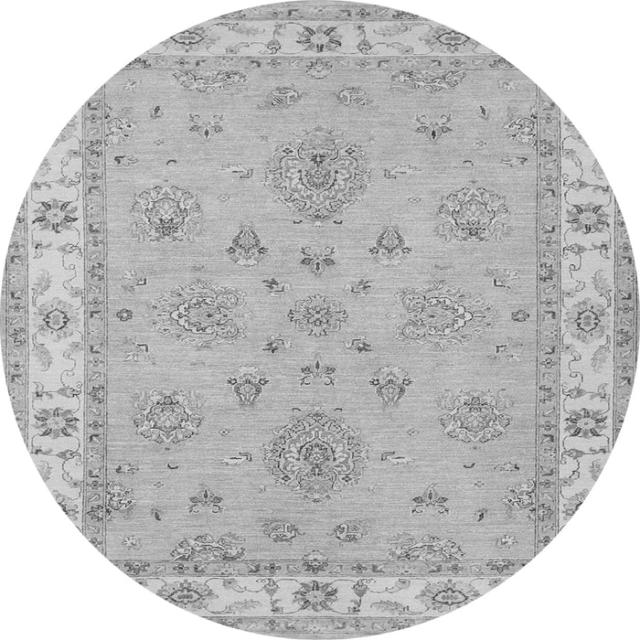 Machine Washable Oriental Gray Traditional Rug, wshtr1469gry