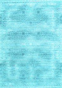 Persian Light Blue Traditional Rug, tr146lblu