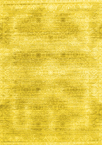 Persian Yellow Traditional Rug, tr146yw