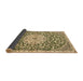 Sideview of Medallion Brown Traditional Rug, tr1470brn