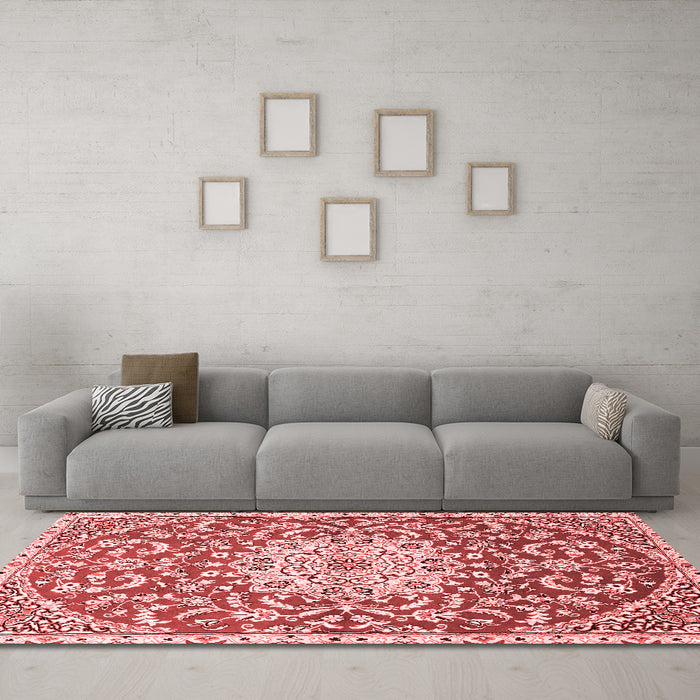 Traditional Red Washable Rugs