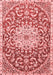 Medallion Red Traditional Area Rugs