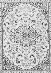 Medallion Gray Traditional Rug, tr1472gry