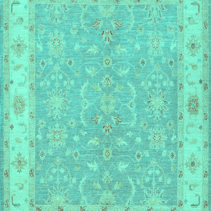 Machine Washable Persian Turquoise Traditional Area Rugs, wshtr1473turq