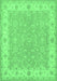 Persian Emerald Green Traditional Rug, tr1473emgrn