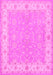 Persian Pink Traditional Rug, tr1473pnk