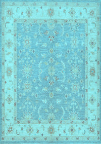 Persian Light Blue Traditional Rug, tr1473lblu