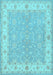Persian Light Blue Traditional Rug, tr1473lblu