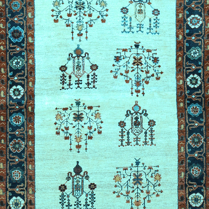 Persian Light Blue Traditional Rug, tr1474lblu