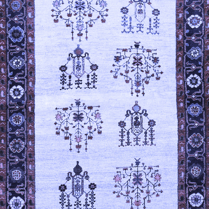 Persian Blue Traditional Rug, tr1474blu