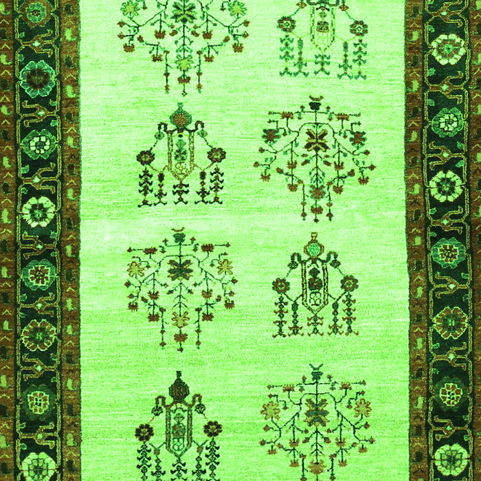 Persian Green Traditional Rug, tr1474grn