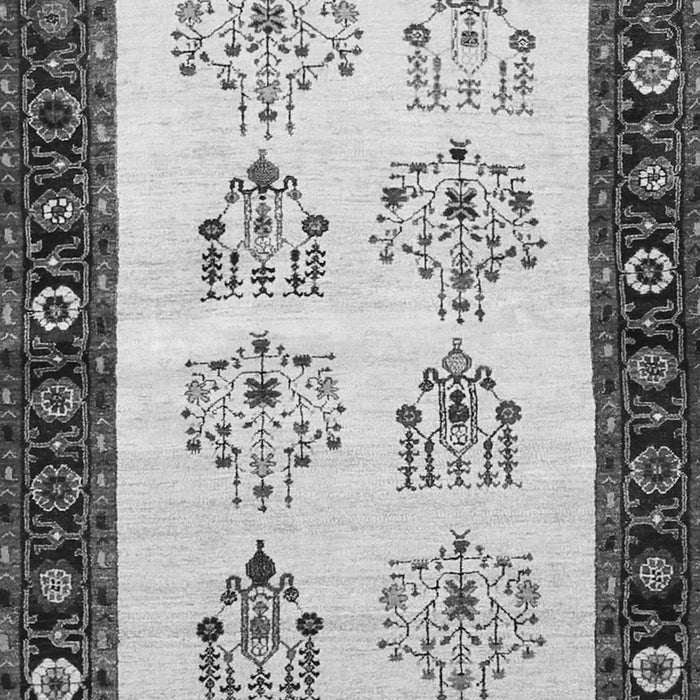 Persian Gray Traditional Rug, tr1474gry