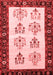 Persian Red Traditional Area Rugs