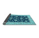 Sideview of Persian Light Blue Traditional Rug, tr1475lblu