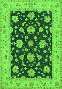 Persian Green Traditional Rug, tr1475grn