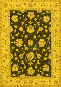 Persian Yellow Traditional Rug, tr1475yw