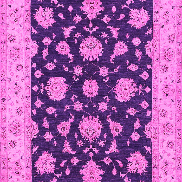 Machine Washable Persian Pink Traditional Rug, wshtr1475pnk