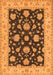 Persian Orange Traditional Rug, tr1475org