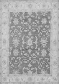 Oriental Gray Traditional Rug, tr1476gry