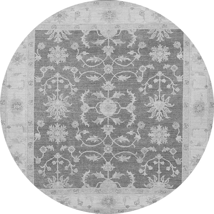 Machine Washable Oriental Gray Traditional Rug, wshtr1476gry
