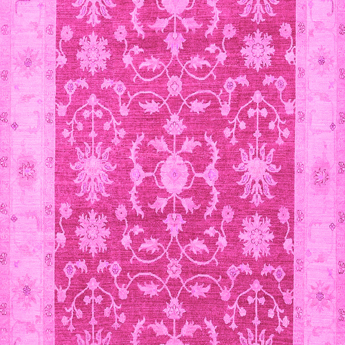 Oriental Pink Traditional Rug, tr1476pnk