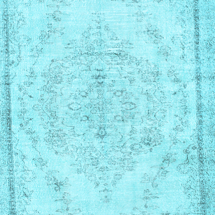 Machine Washable Persian Light Blue Traditional Rug, wshtr1477lblu