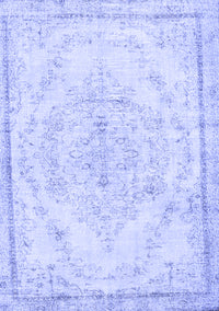 Persian Blue Traditional Rug, tr1477blu