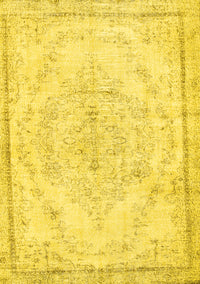 Persian Yellow Traditional Rug, tr1477yw