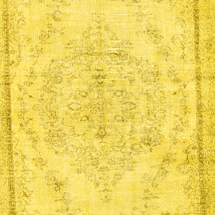 Persian Yellow Traditional Rug, tr1477yw
