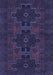 Persian Blue Traditional Rug, tr1478blu