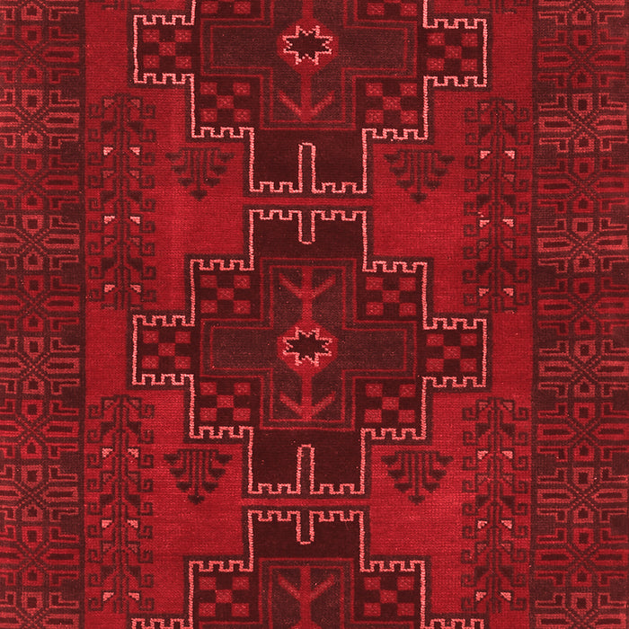 Machine Washable Persian Red Traditional Rug, wshtr1478red