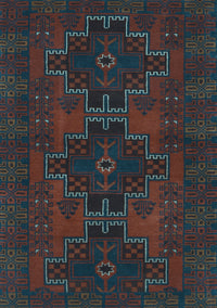 Persian Light Blue Traditional Rug, tr1478lblu