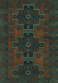 Persian Turquoise Traditional Rug, tr1478turq