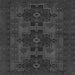 Serging Thickness of Persian Gray Traditional Rug, tr1478gry