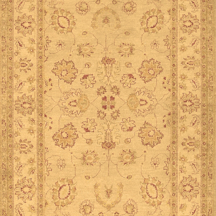 Machine Washable Oriental Brown Traditional Rug, wshtr1479brn