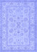 Oriental Blue Traditional Rug, tr1479blu