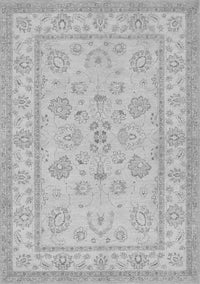 Oriental Gray Traditional Rug, tr1479gry