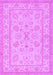 Oriental Purple Traditional Rug, tr1479pur