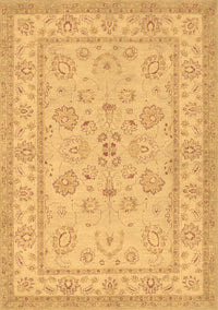Oriental Brown Traditional Rug, tr1479brn