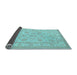 Sideview of Oriental Light Blue Traditional Rug, tr1479lblu