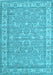 Persian Light Blue Traditional Rug, tr147lblu