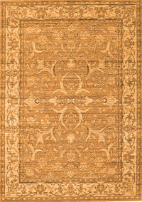 Persian Orange Traditional Rug, tr147org