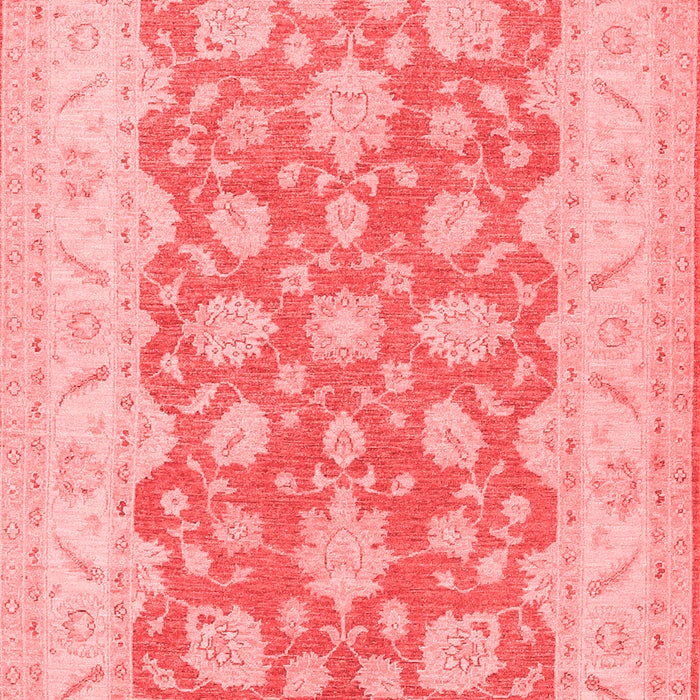 Machine Washable Oriental Red Traditional Rug, wshtr1480red